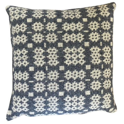 Rhydowen - Grey Welsh Tapestry Cushion