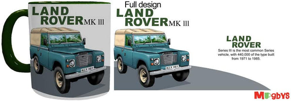 Land Rover MK3 (Series 3) Mug (english)  - Mugbys