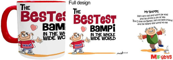 'Bestest Bampi in The World' Mug (Boy) - Mugbys