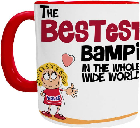 'Bestest Bampi in The World' Mug (Girl) - Mugbys