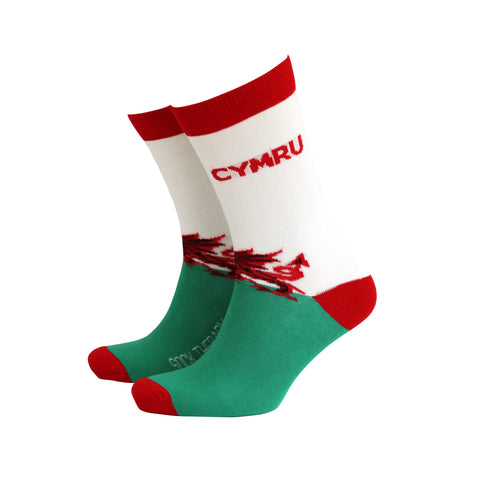 Cymru - Men's Welsh Bamboo Socks