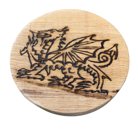 Pack of 4 Dragon Coasters