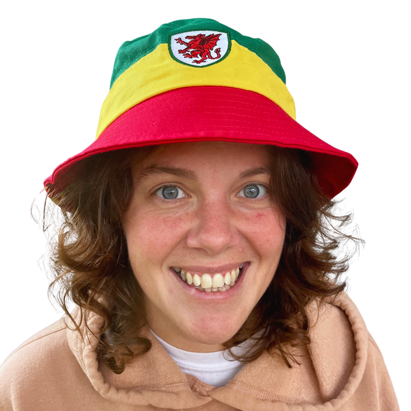 (ADULT) Cymru 'Yma o Hyd' Bucket Hat