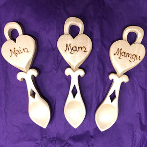 Love Spoon with Mam, Mamgu or Nain - 309
