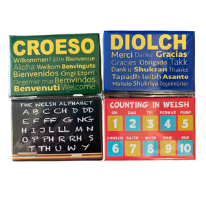 Learn Welsh Magnets - Pack of 4 Magnets