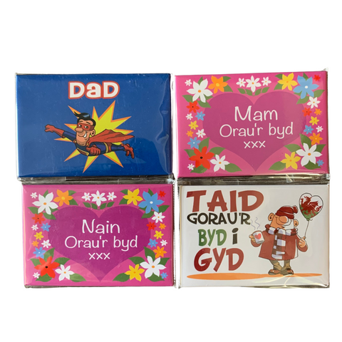 Welsh Parents (North Wales) Magnets - Pack of 4 Magnets