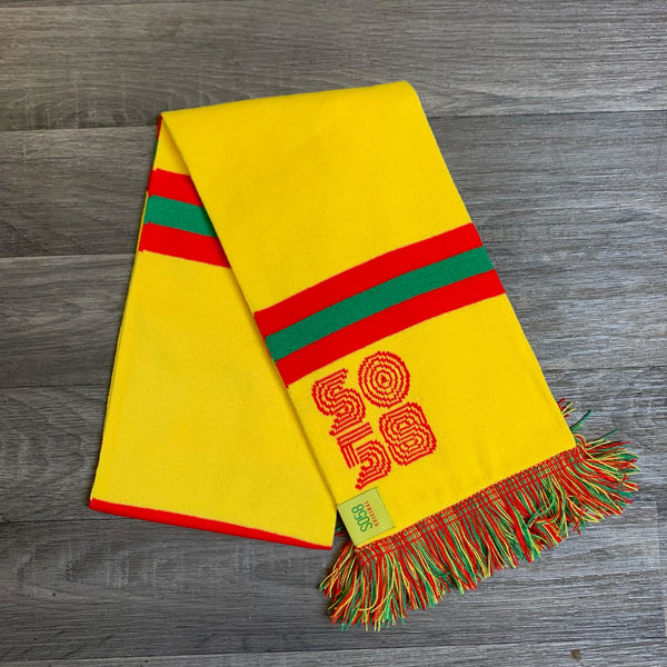 Yellow SO58 Traditional Home Bar scarf