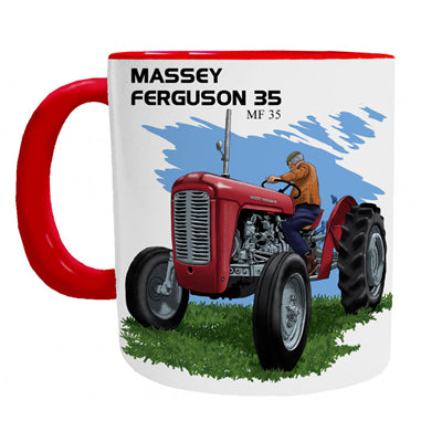 Red Massey Mug (welsh)  - Mugbys