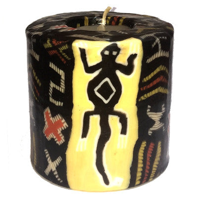 Gecko Pillar Candle