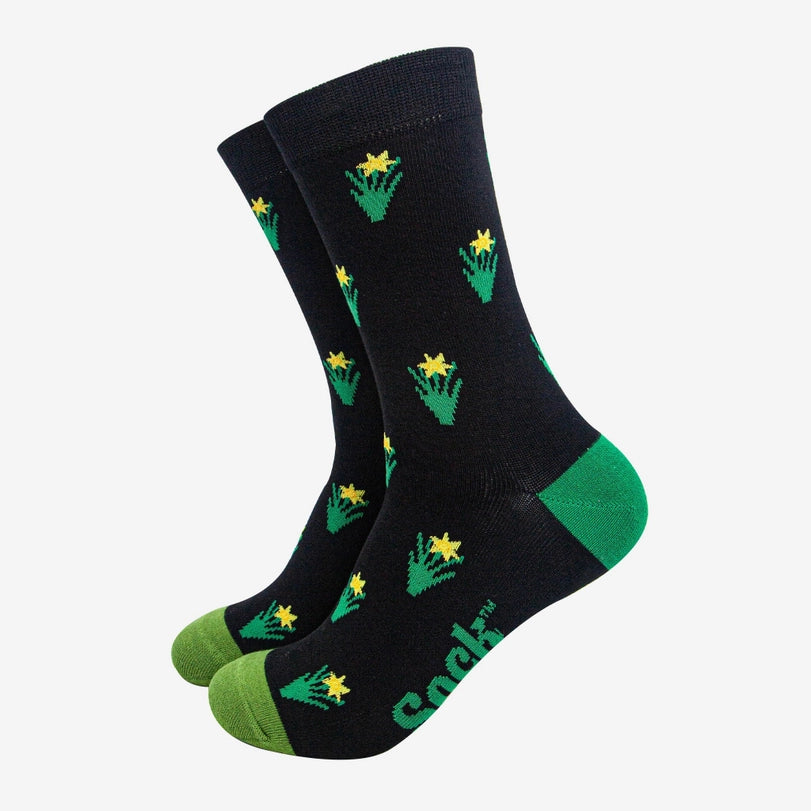 Daffodil - Men's Welsh Bamboo Socks