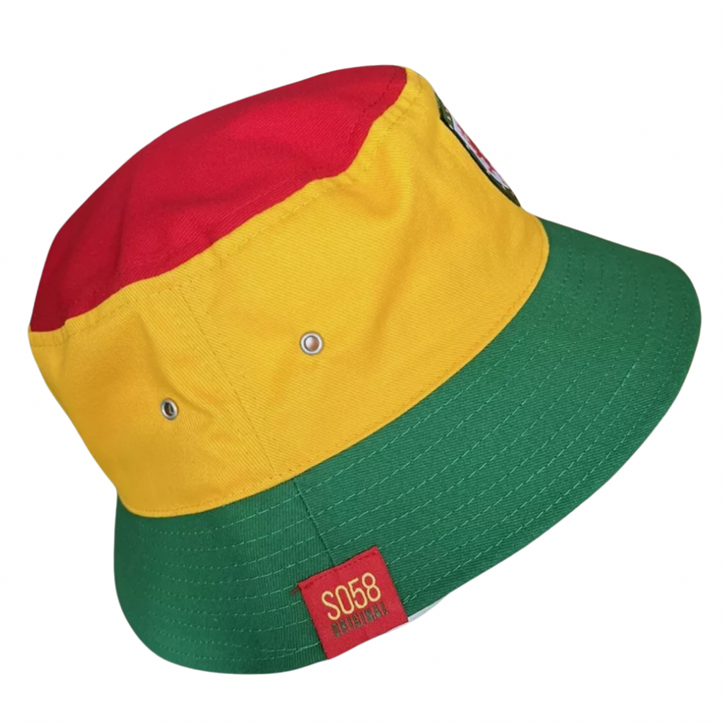 Cymru SO58 Red Yellow and Green Bucket Hat Cadwyn Cyf