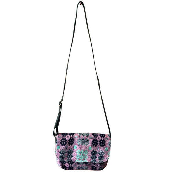 Welsh Tapestry Handbag - Pink Amaranth