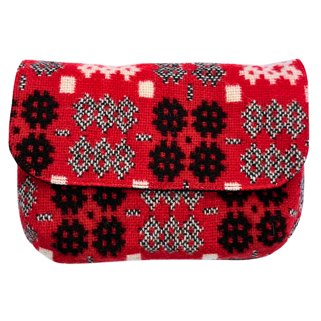Welsh Tapestry Handbag - Red