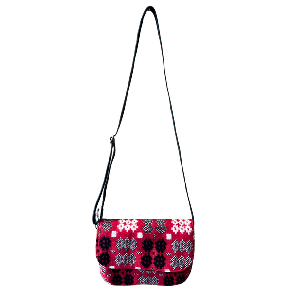 Welsh Tapestry Handbag - Red