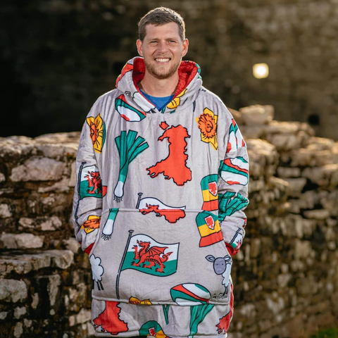 Cwtchie - Hwdi Blanced Patrwm Cymreig