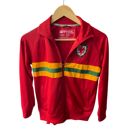 SO58 Red Cymru Vintage Track Top