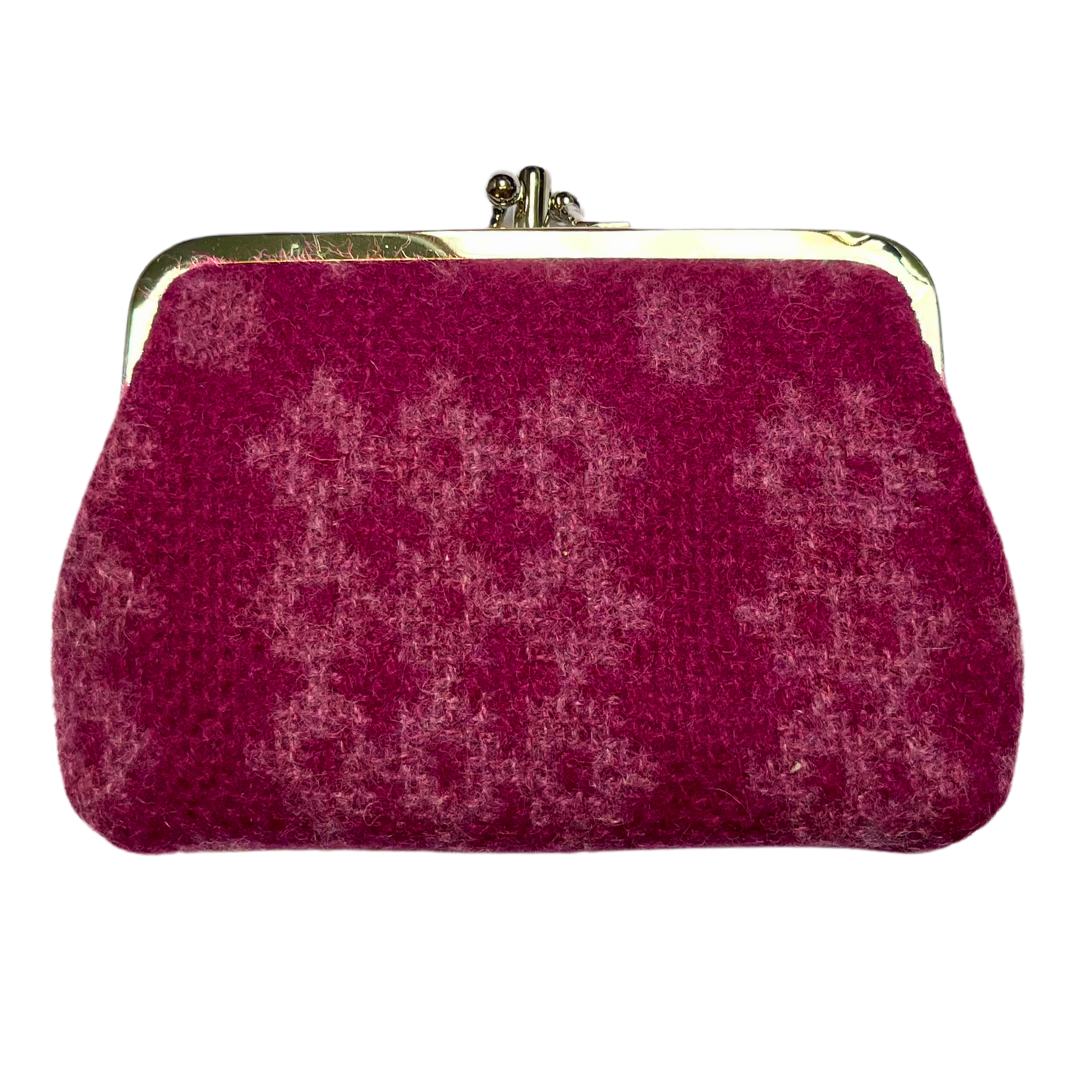 Welsh Tapestry Small Coin Purse - Pink
