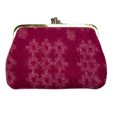 Welsh Tapestry Small Coin Purse - Pink