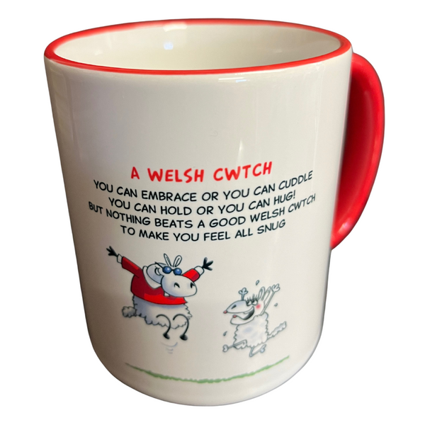 A Cwtch From Wales Dragon Mug - Mugbys