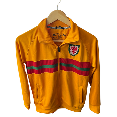 SO58 Gold Cymru Vintage Track Top