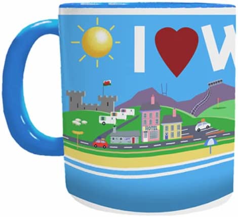 I Love Wales Mug  - Mugbys