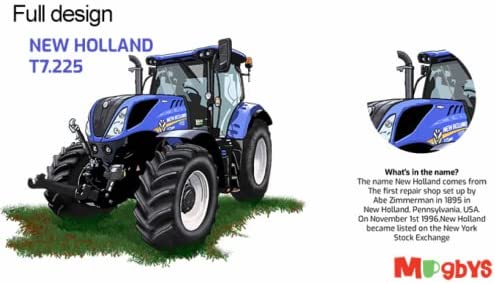 New Holland Tractor Mug - T7.225 (english)  - Mugbys