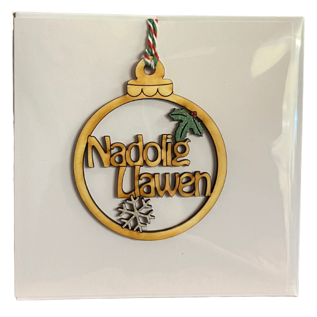 'Nadolig Llawen' Christmas Card