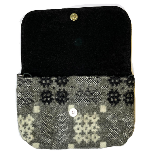 Welsh Tapestry Handbag - Grey