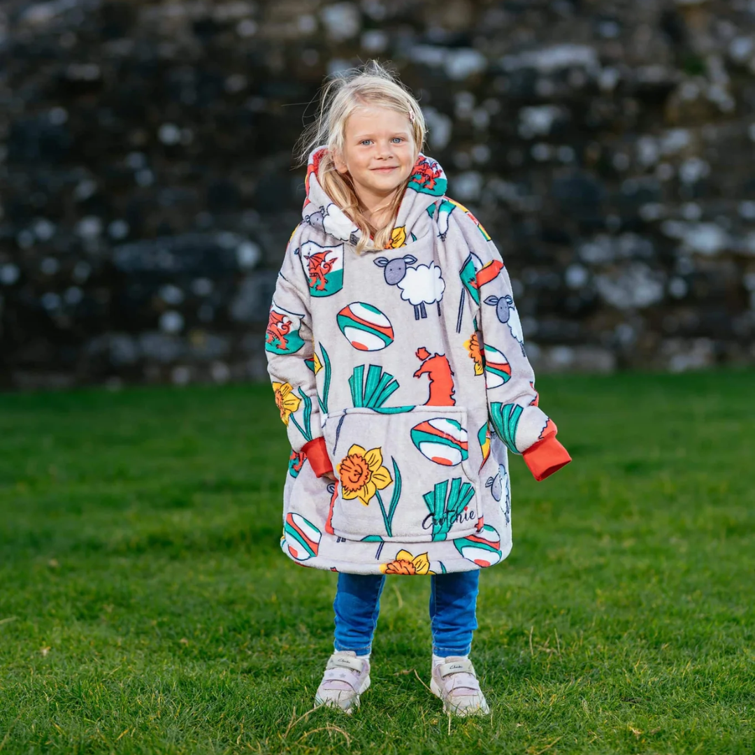 Cwtchie - Hwdi Blanced Plant Bach Patrwm Cymreig