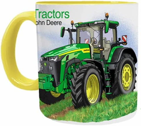 Green and Yellow John Deere Mug (english)  - Mugbys