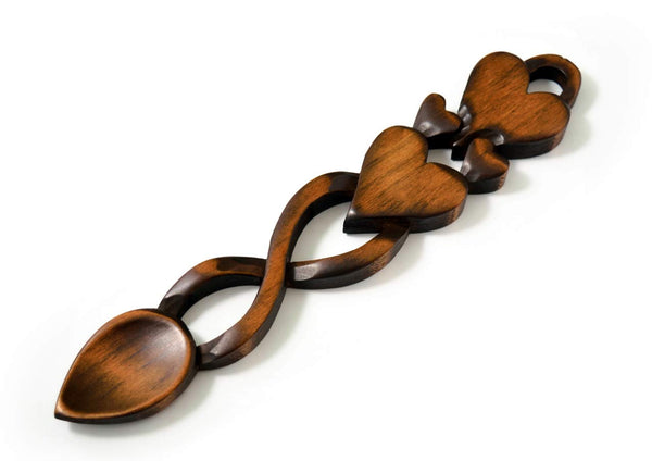 Two Hearts in One Lovespoon - 004