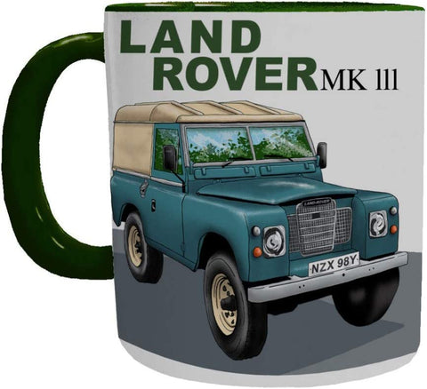 Land Rover MK3 (Series 3) Mug (english)  - Mugbys