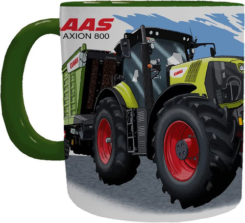 CLAAS Tractor Mug - Axion 800 (english)  - Mugbys