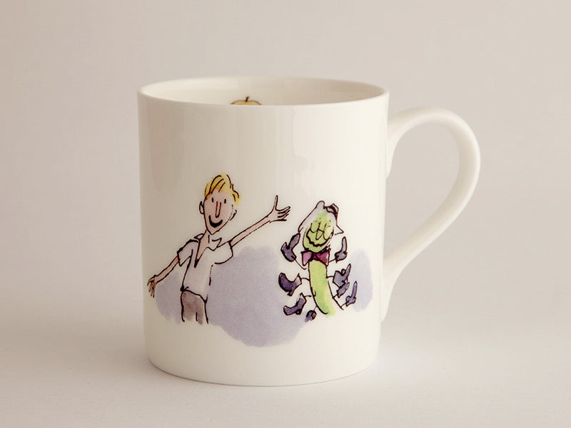 Roald Dahl Mug - James a'r Eirinen Wlanog Enfawr (James and the Giant Peach)