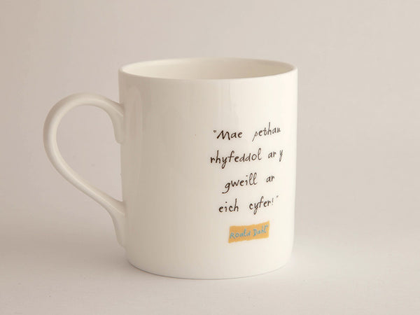 Roald Dahl Mug - Charlie a'r Ffatri Siocled (Charlie and the Chocolate Factory)