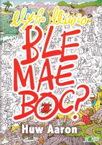 Llyfr Lliwio Ble Mae Moc?