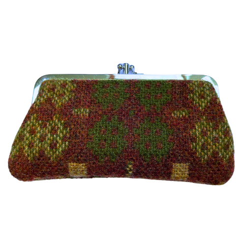 Welsh Tapestry Large Coin Purse - Chesnut