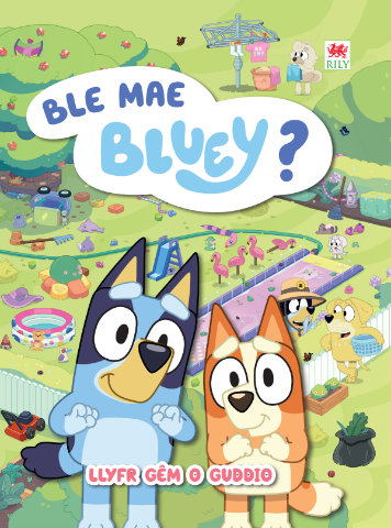 Llyfr Chwilio Ble Mae Bluey?