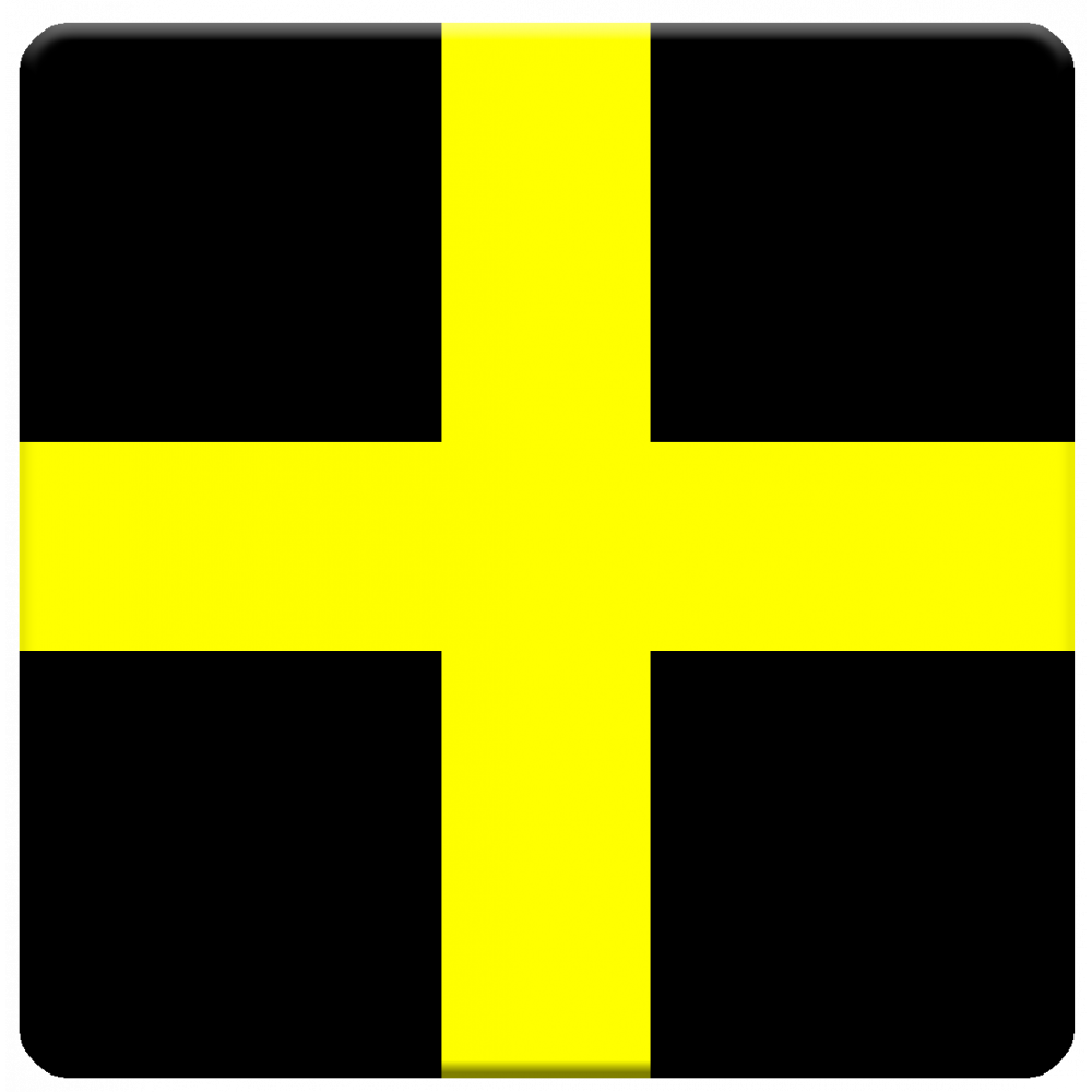 St David's Flag Coaster