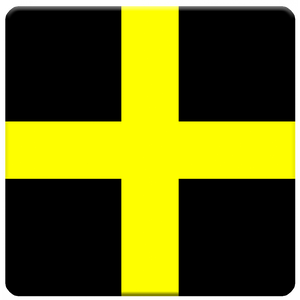 St David's Flag Coaster