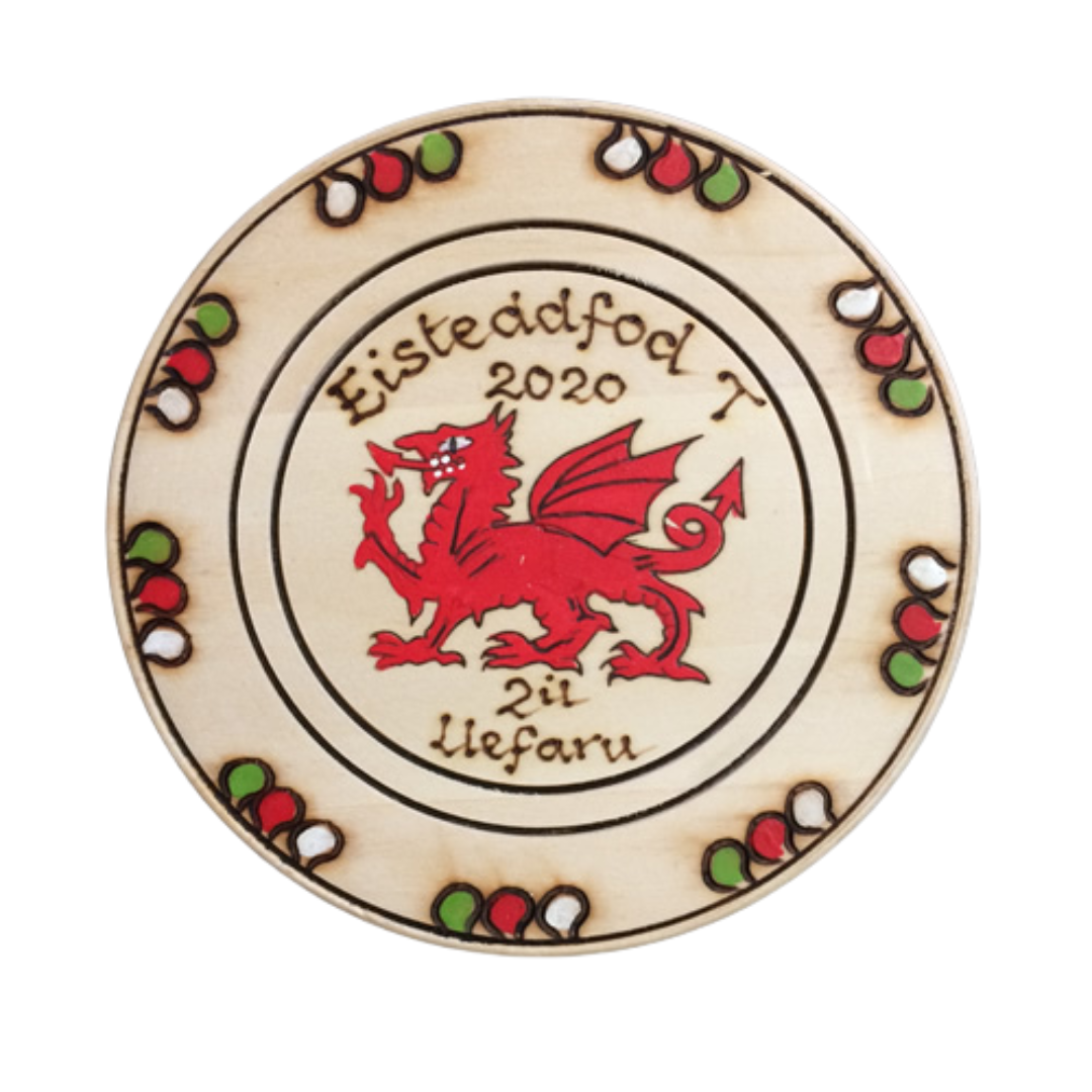 Small Welsh Dragon Plate