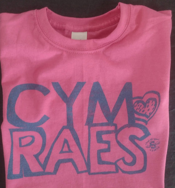 Child's T-Shirt - Cymraes (Welsh) - Shwl Di Mwl