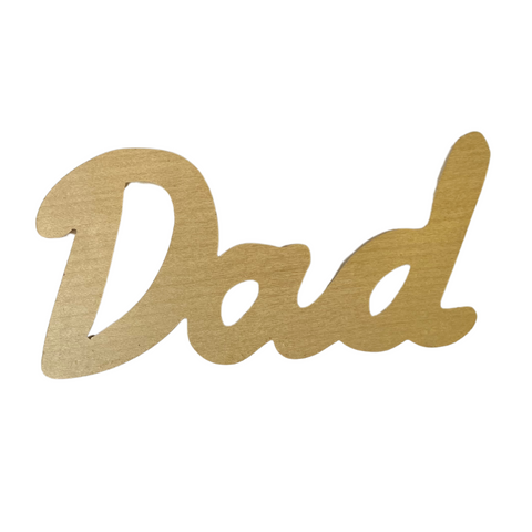 Dad - Gair mewn Pren