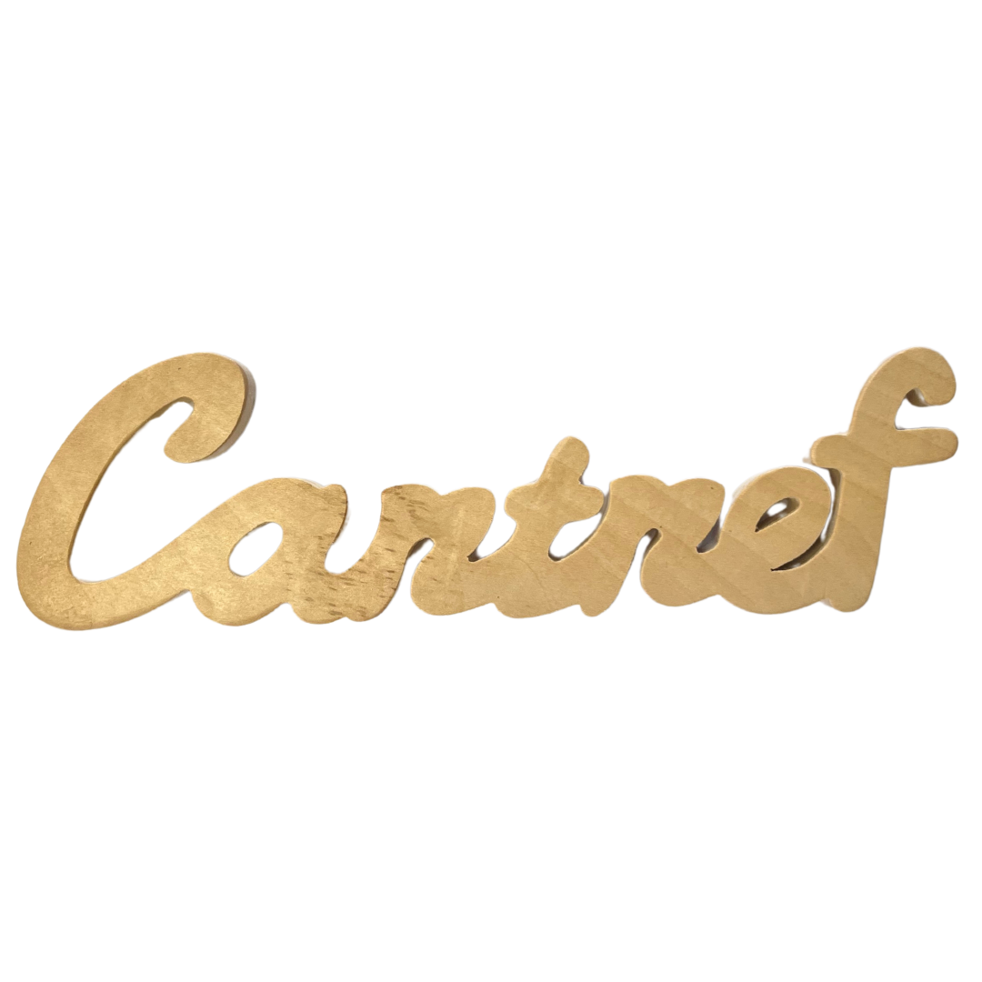 Cartref - Gair mewn Pren