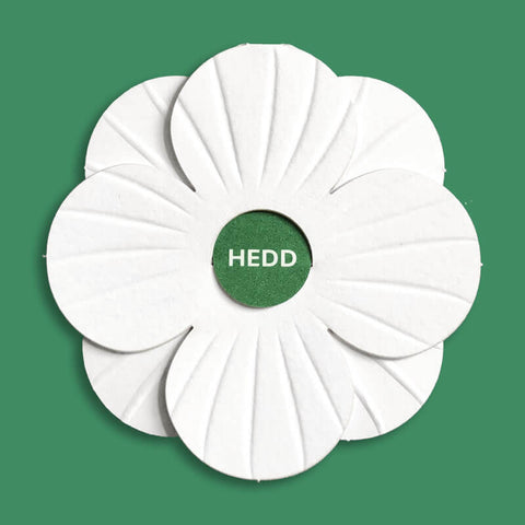 White Poppy - Hedd (Welsh for Peace) - Pack of 5 - Free Shipping