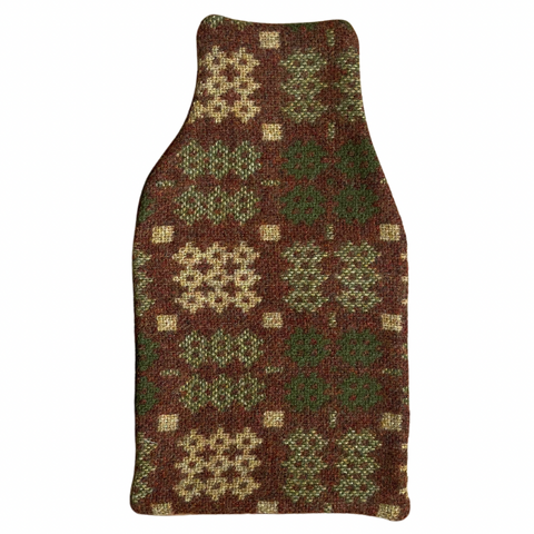 Welsh Tapestry Hot Water Bottle Cover - Chesnut
