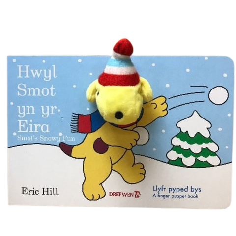 Hwyl Smot yn yr Eira Welsh Spot the Dog Story Book