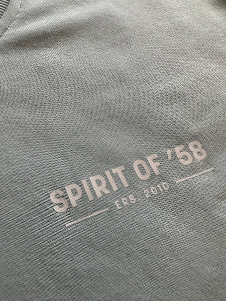 SO58 Spirit of 58 Ladies Oversized Sweatshirt Ocean Blue