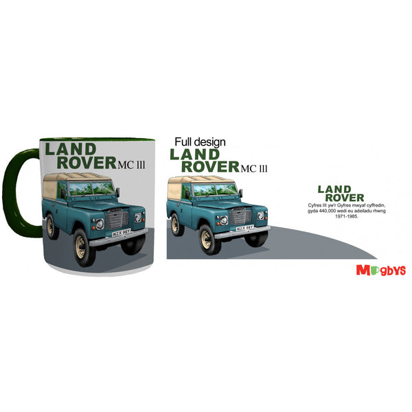 Land Rover Mug (welsh)  - Mugbys