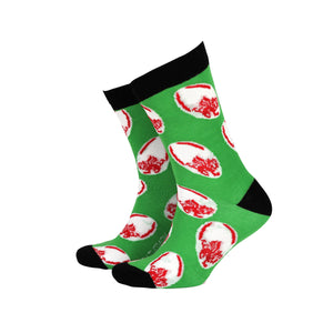 Welsh Rugby - Men's Welsh Bamboo Socks